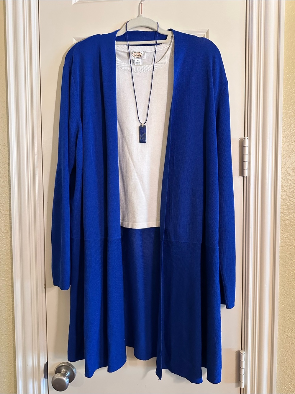 Anne Klein Monterey Open-Front Cardigan